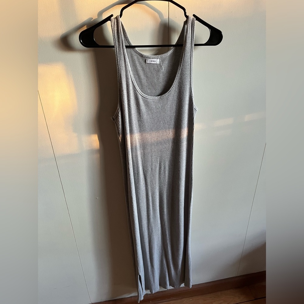 COPY - Storq ribbed cotton super stretchy dress